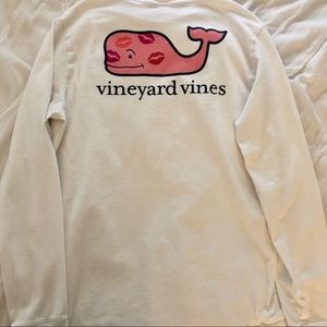 Vineyard Vines Long Sleeve Graphic T Shirt Sz L